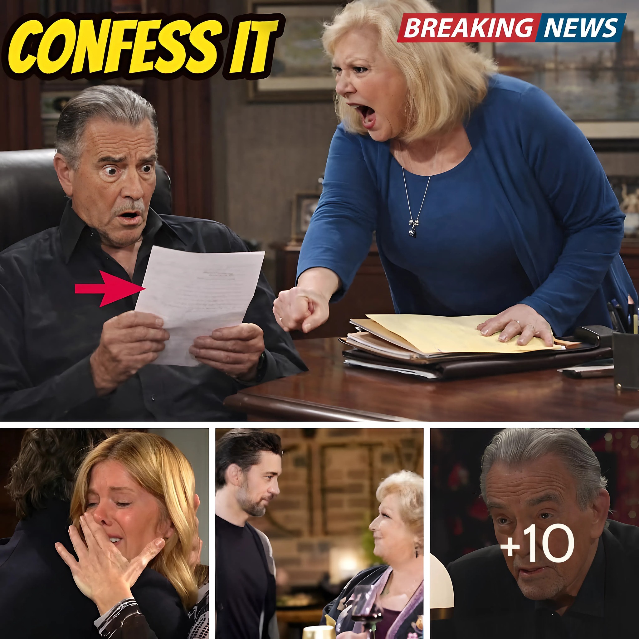 Victor Newman’s Terrifying Confession A Deadly Secret Exposed as Traci